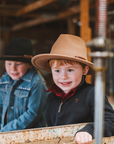 Tan Wide Brim Kids