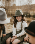 Olive Fedora Kids