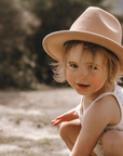 Tan Fedora Kids
