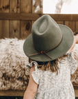 Olive Fedora Kids