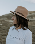 Tan Fedora