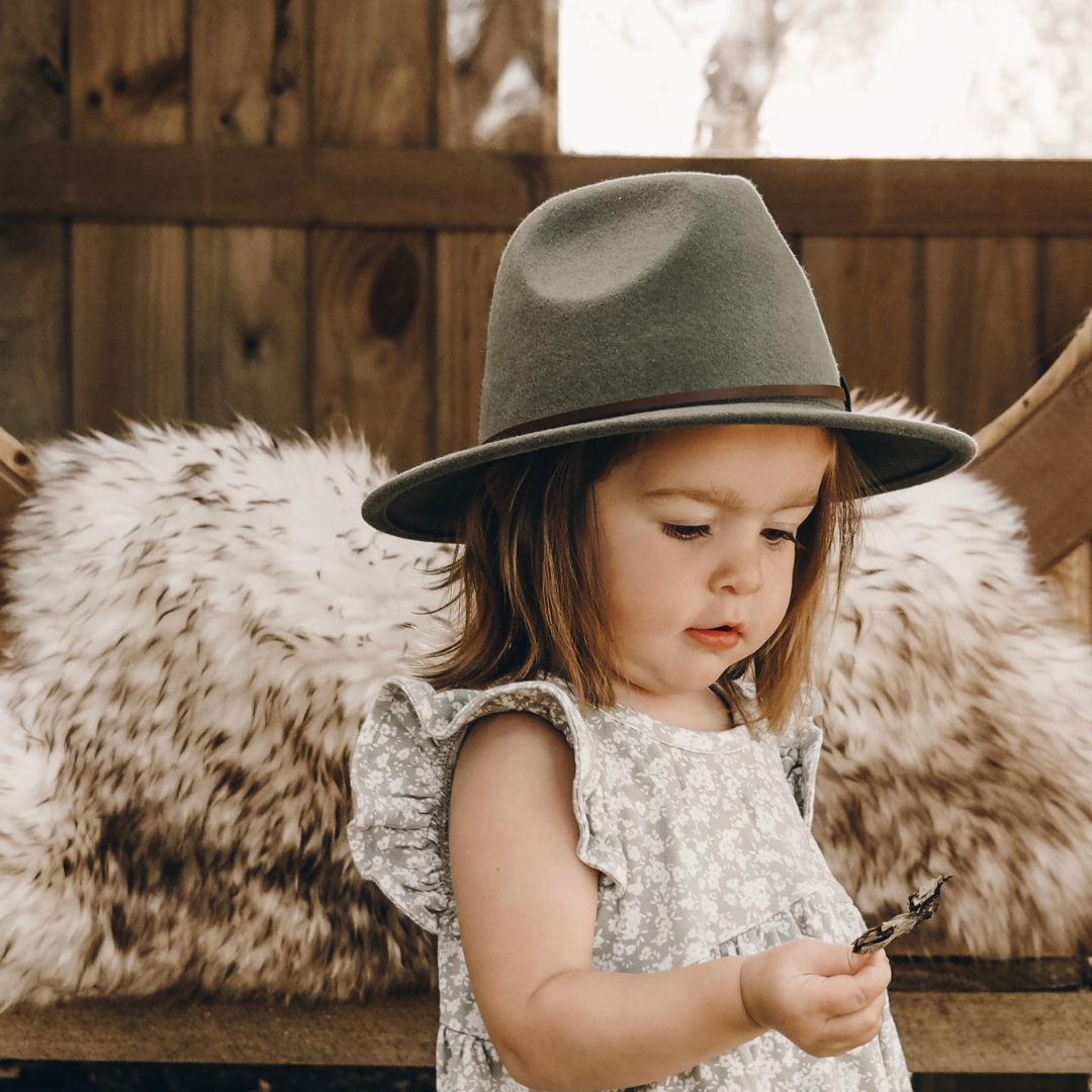Toddler girl fedora hats hotsell