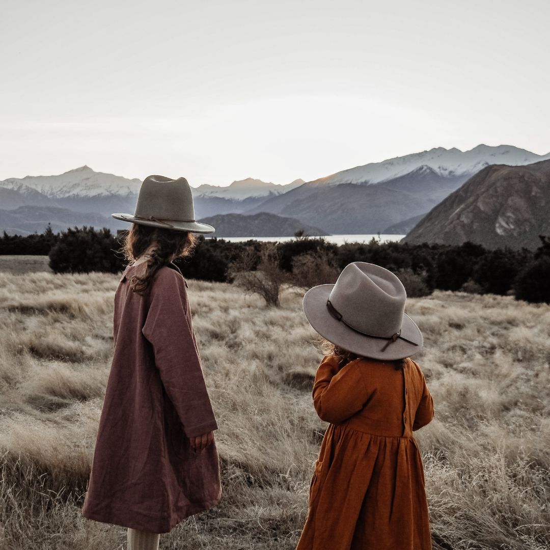 Grey Fedora Kids