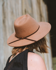 Tan Wide Brim