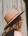 Tan Wide Brim