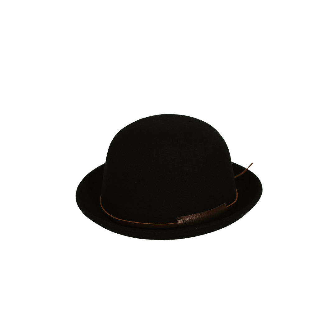 Kids black bowler hat shop