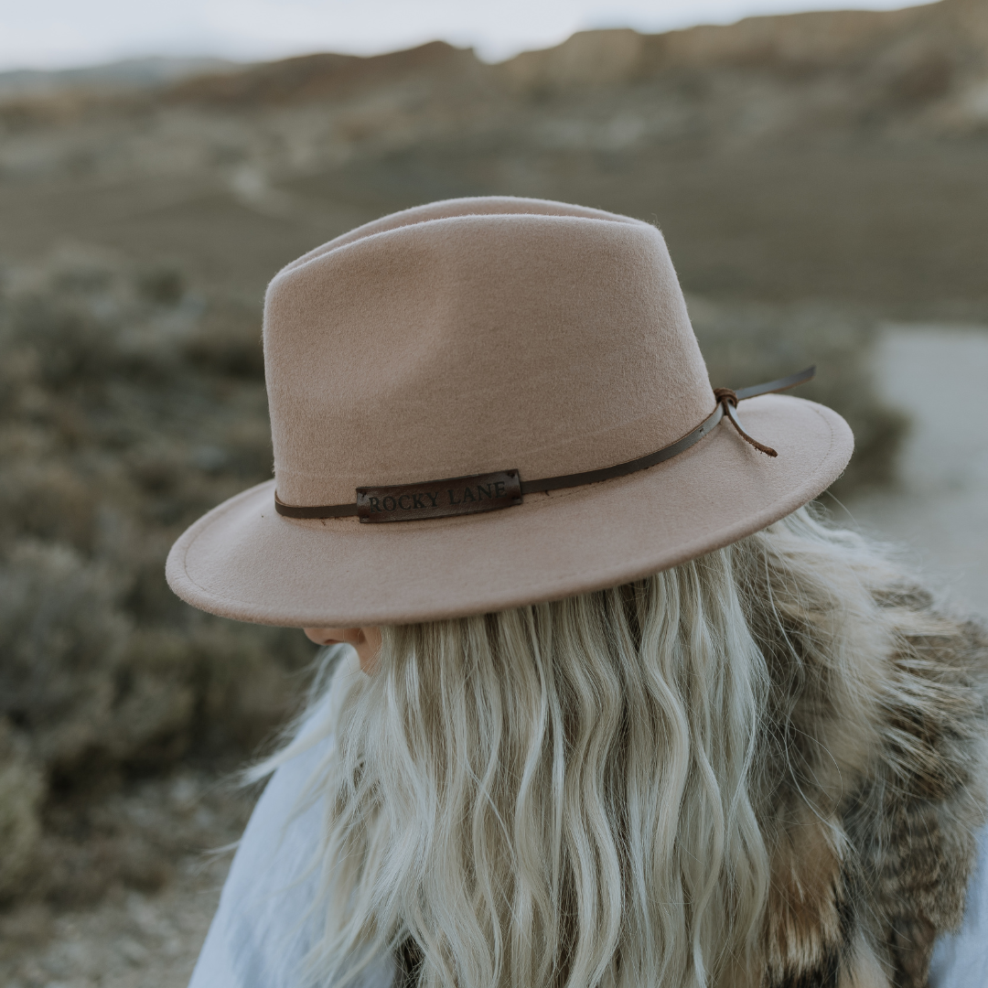 Tan Fedora