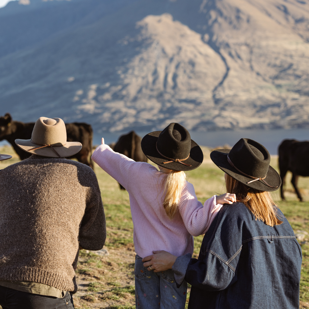 Black Wide Brim Kids