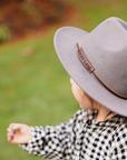 Grey Fedora Kids