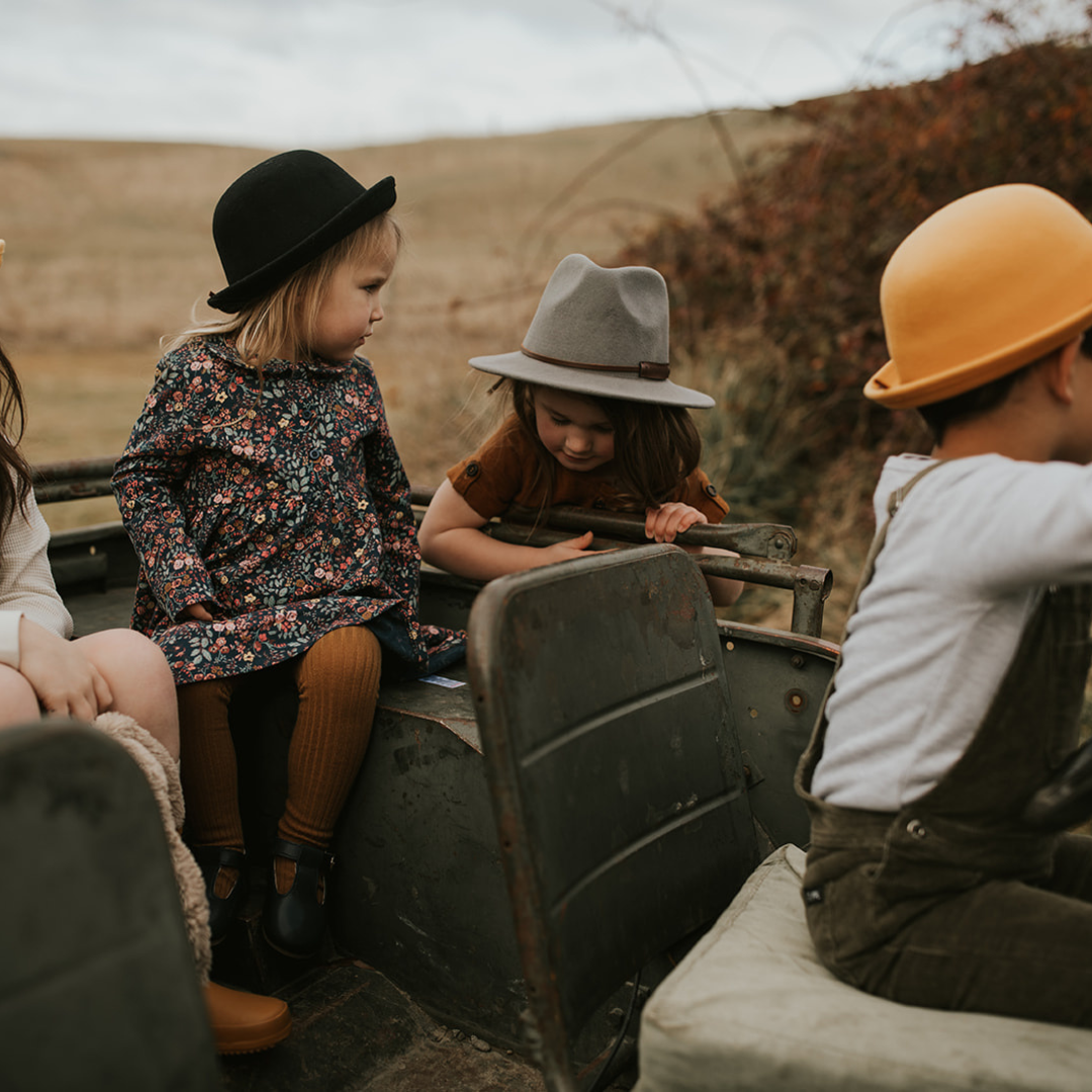 Black Bowler Kids Rocky Lane