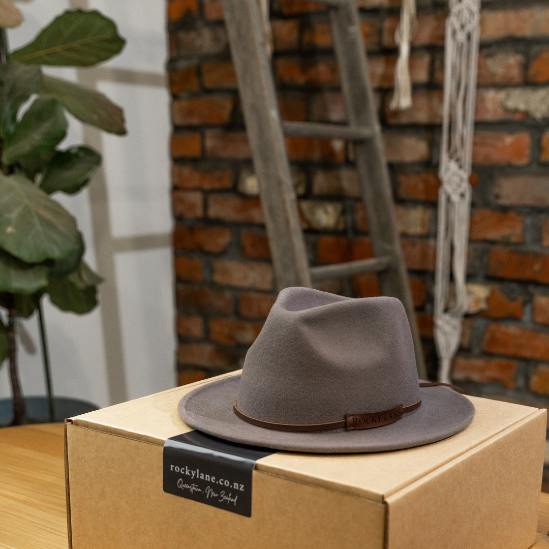 Grey Fedora