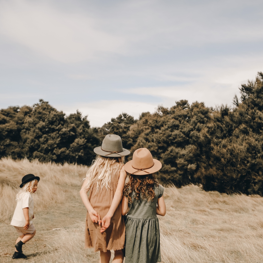 Tan Fedora Kids